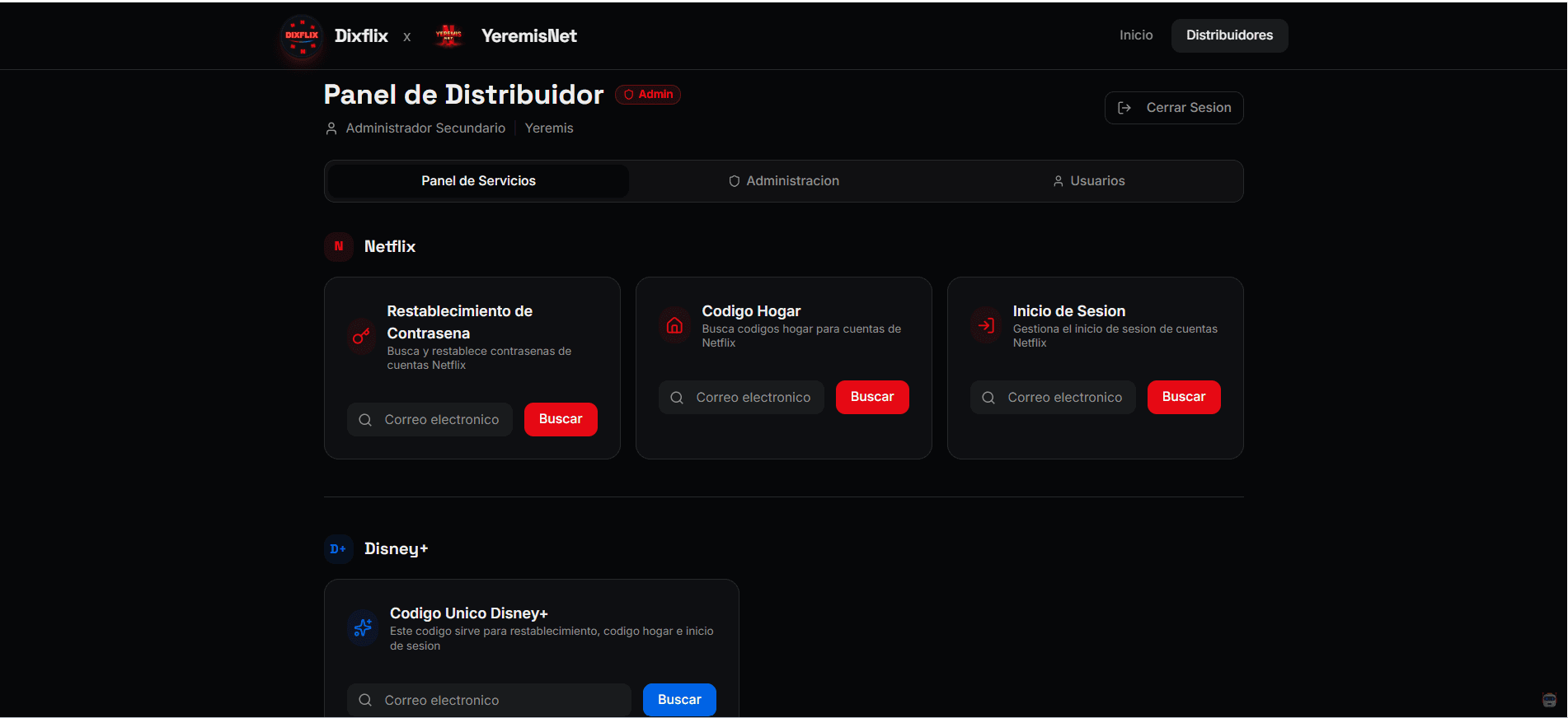 NetflixpasswordYainer
